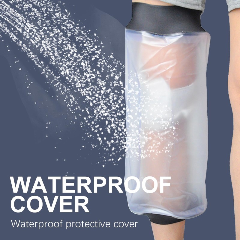 LFCFBH Waterproof Leg Cover for Shower, Leg Cast Protection for