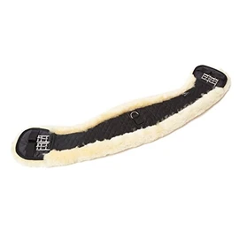 ENGEL GERMANY Sheepskin Curved Dressage Girth 20" 50cm