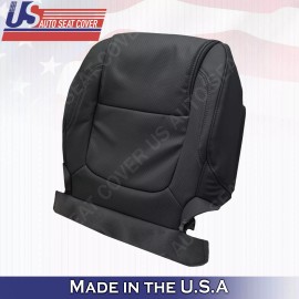 US Auto Seat Cover Inc Front DRIVER Bottom Leather Perf. Seat Cover Black 2011 to 2015 Ford Explorer