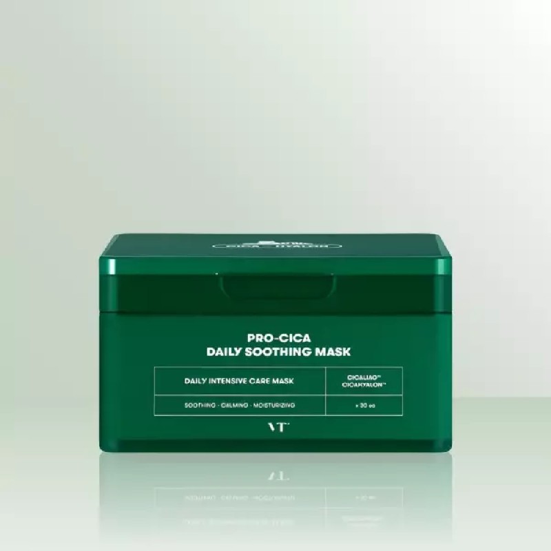 VT Cosmetic VT Cica Mask Pack Moisture soothing effect of