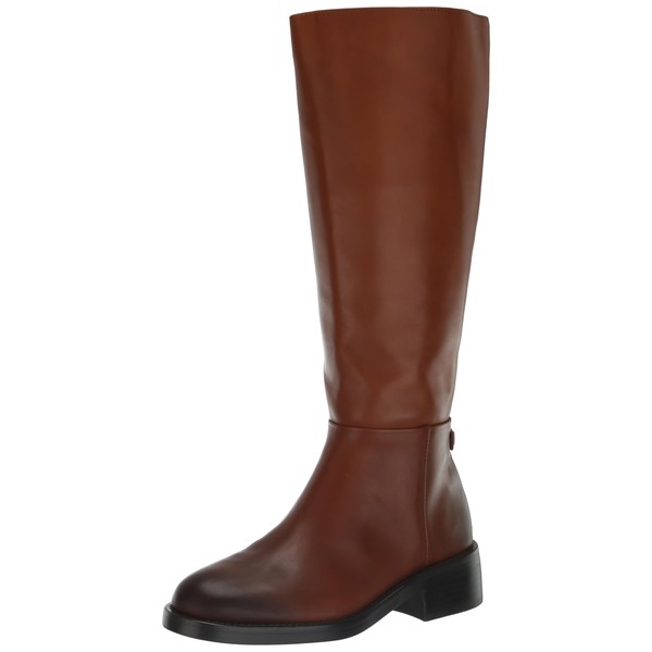 Sam Edelman Mable Equestrian Boot Rich Cognac Athletic Calf 7