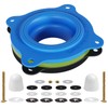 MENNTY Elastic Wax Ring Kit for Toilet Installation - Reusable