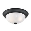 Design House 588251 2pk Ceiling Light, 2, Matte Black, 2