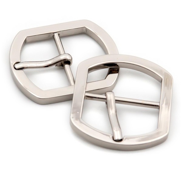 Loosco Oval Belt Buckle 10 PCS Center Bar Single Prong