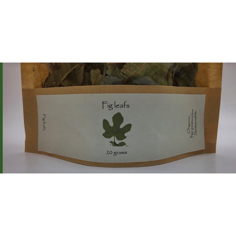 Organic Ficus carica leaves, Dried smashed Fig Leaves for Tea