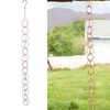 Topyond Rain Chains for Gutters, Metal Rain Chain, Drainage Function,