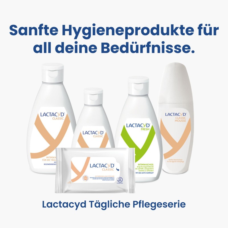 Lactacyd® Classic Intimate Wash Lotion - With Adapted pH Value