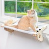 AMOSIJOY Cat Sill Window Perch Sturdy Cat Hammock Window Seat