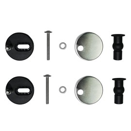 Ram® Quick Release Toilet Seat Fixings Hinges Universal Toilet Seat Fittings For WC Toilets 2 Pack