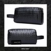 GRACTAKE Second Bag, Men's Leather, Synthetic Leather, Clutch Bag, Braided,