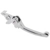 Stylemafia Silver Folding Aluminum Clutch Brake Lever Compatible with 22mm
