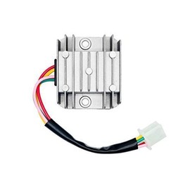 Riloer Universal Rectifier Regulator Rectifier 4 Wire 12 V AC Voltage Regulator for Motorcycle Quad Scooter