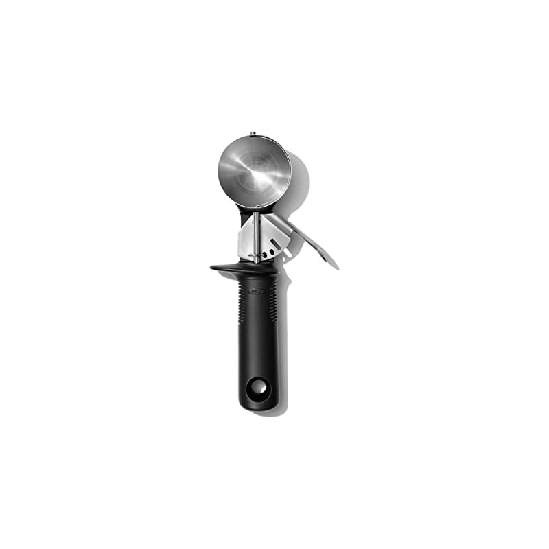 OXO Good Grips - Cuchara de helado clásica, Negro