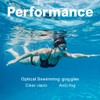 l&j Optische Performance Schwimmbrille mit positiven und negativen Dioptrien für