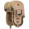 Barts Rib Bomber Cream Hat, Walnut