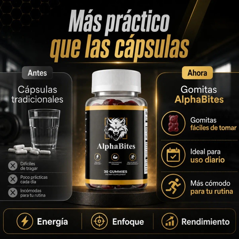 Gomitas Deportivas Energía Entrenamiento Diario