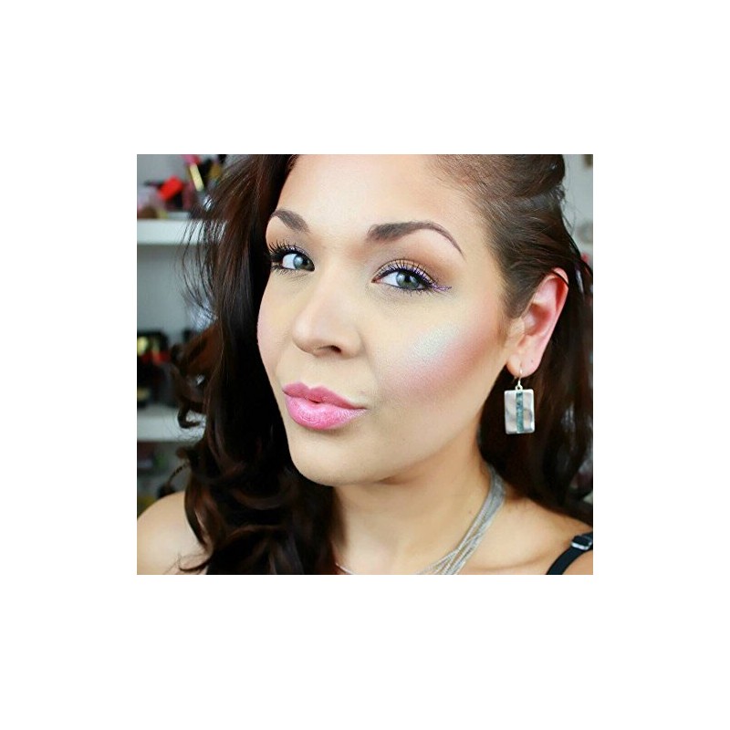 Miss Pouty Rainbow Prism Shimmer Highlighter Blusher Eyeshadow Shimmer Powder