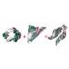 Avance Women's Hair Accessories, Scrunchie, Scarf, Adult, Cute, (Green)