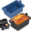 Webake Silicone Air Fryer Bread Loaf Pan for Baking, Nonstick