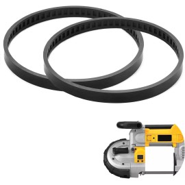 Dewalt 650721-00 Replacement Band Saw Tires DCS374 DWM120 OEM (2 Pack).