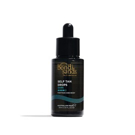 Bondi Sands - Self Tan Drops Dark - Self-Tanning for Face and Body in Drops, Individually Dosageable, for an Intensive Tan, 30 ml