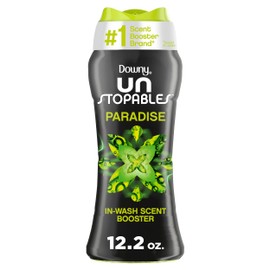Downy Unstopables In-Wash Laundry Scent Booster Beads for Washer, Paradise, 12.2 oz