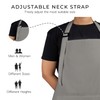 Chef Aprons for Women Men 35x27 Inches Plain Cotton Apron