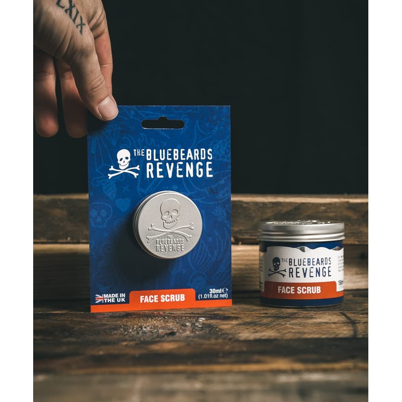 The Bluebeards Revenge Face Scrub For Men Deep Exfoliating Daily