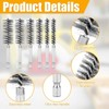 6-Pack Bore Brush Set Stainless Steel Wire Brush Bore Cleaning