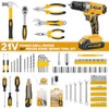 Sundpey 267-Piece Tool Kit with Drill - Basic General Home