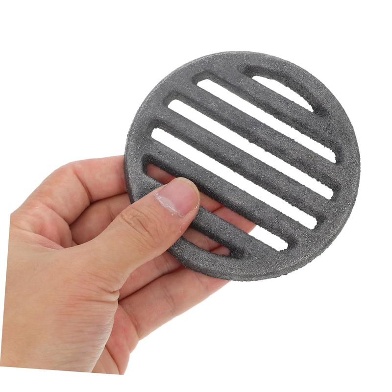SHOWERORO Efficient Round Fire Grate for Stove Chimney Versatile Fire