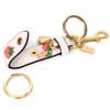 Coach Key Chain COACH Leather Strawberry Strawberry Strawberry Heart Trigger
