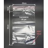 SKIR'CO 100 Clear Cellophane Bags 20x30cm Self Seal OPP Reusable
