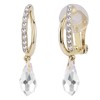 Traveller Clip On Earrings with Crystals, Crystal