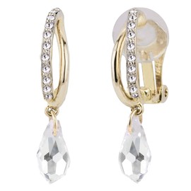 Traveller Clip On Earrings with Crystals, Crystal