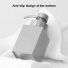 Hand Sanitizer Bottle Silver Large Capacity Non Slip 304 Stainless