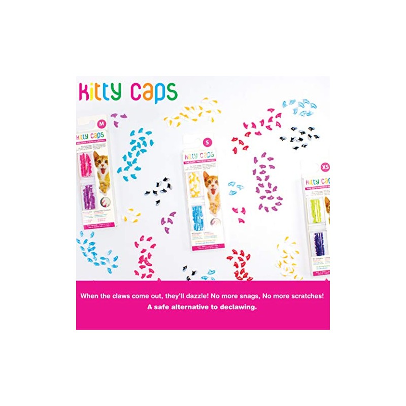 Kitty Caps 40 Count Spring Green with Glitter & Ultra