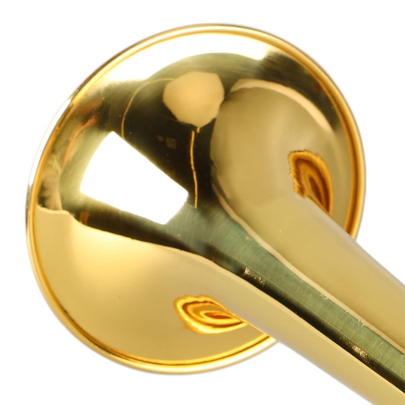 Brass Military Style Trumpet, Easy to Play C Key Trumpet