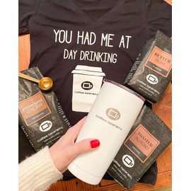 Coffee Beanery Butterscotch Toffee Flavored Coffee SWP Decaf - 1 bag 1.75oz Try-Me-Coffee-Sampler | Light-Medium Roast