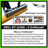 Standard V-DrillGuide® (33/64"-5/8") - Big Gator Tools Drill Bit Guide