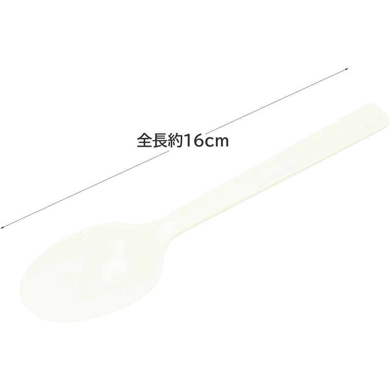 Disposable Spoons Plastic Bags 6.3 inches (16 cm) 200 Pieces