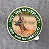 Hunting Sticker Premium Film "Hunting and Nature Protection" Roebuck with