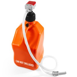 PETASOON Fuel Transfer Pump Battery Powered Electric Portable Gas Can Tank Pump for Gasoline Diesel kerosene Liquid with Flexible Hose Race Jug Adapter