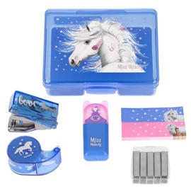 Depesche 5776 Mini Desk Set in Box with Horse Motif Miss Melody Assorted