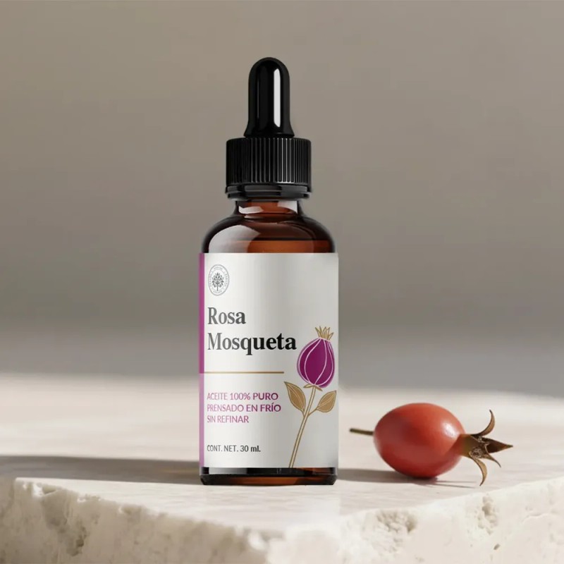Aceite Rosa Mosqueta Puro Prensado En Frío + Agua De