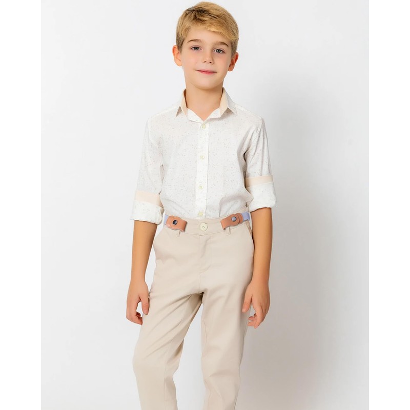 Boys’ Belt Without Buckle, Elastic - Adjustable, Without Buckle, Invisible