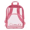 Vera Bradley Clear Small Backpack, Ibis Rose