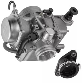 Caltric Carburetor w/Intake Manifold Boot for Honda Fourtrax Rancher 350 2000-2003