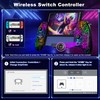 NealGamefy Switch Controllers,Wireless Pro Controller for Switch/OLED,Upgrade Hall Effect Joypad