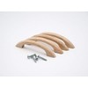 JOWE Set of 4 Furniture Handles (Untreated Oak)